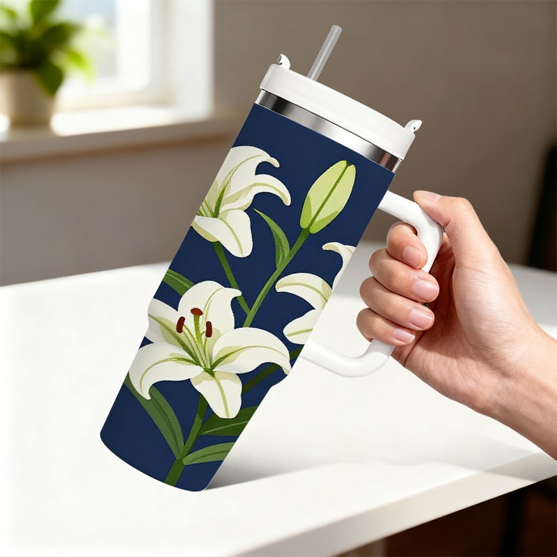 Sublimation Mug White - 1 Stück 40oz Wasserflasche, geeignet für
