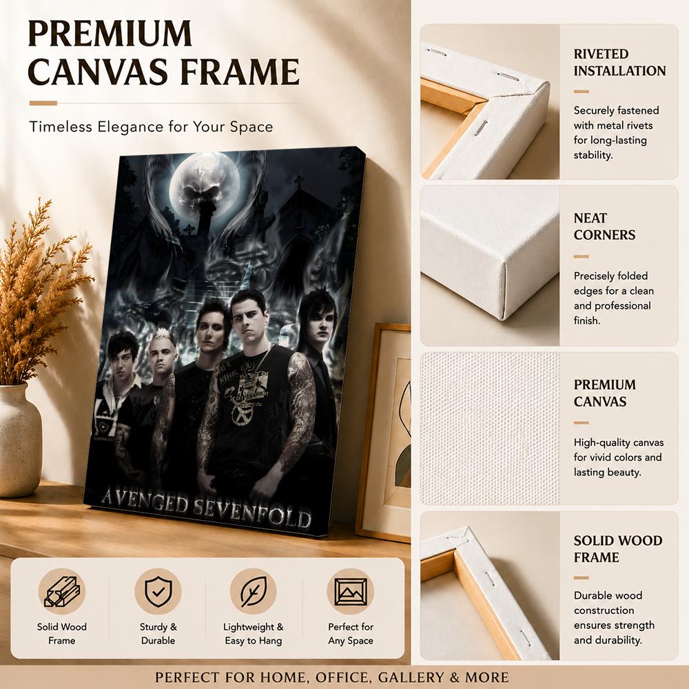 Rockband A-avenged Sevenfold G – Canvas Wrap Ready Bewertung und Preis