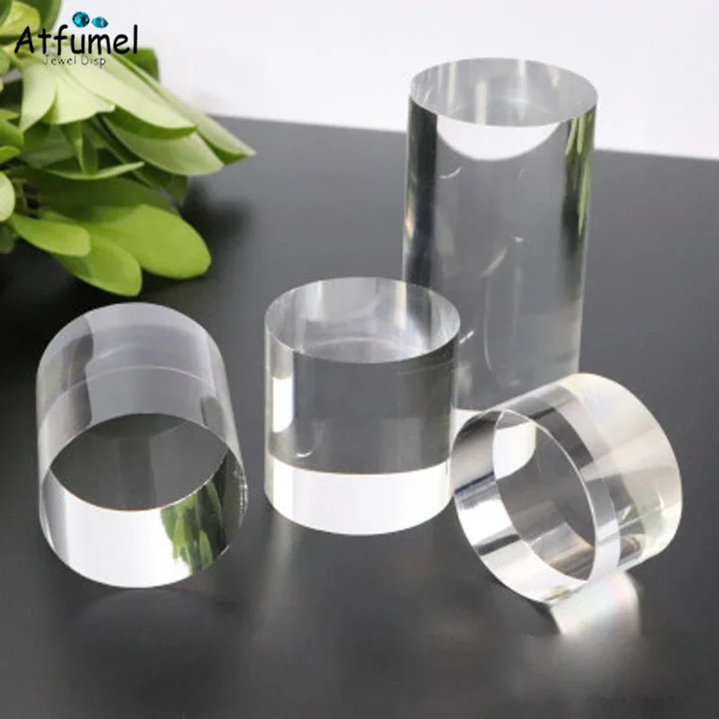 Acryl Zylinder Ring Schmuck Di – Photo Acrylic Block Bewertung und Preis