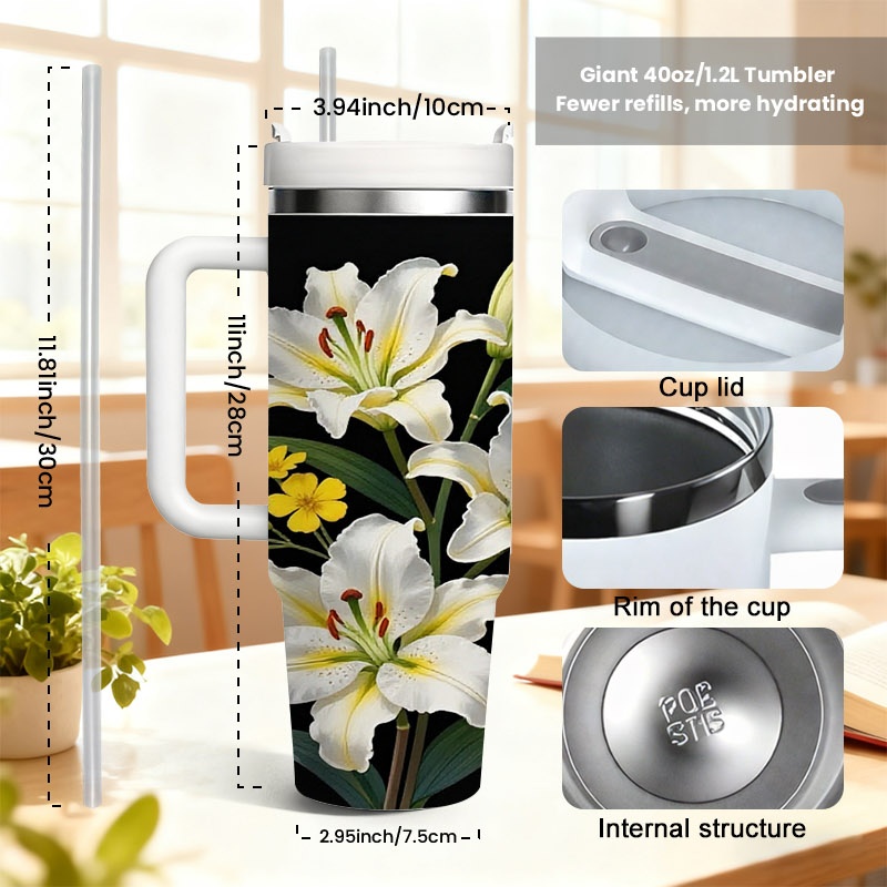 40Oz Edelstahl-Doppelwand-Isol – Sublimation Mug White Bewertung und Preis