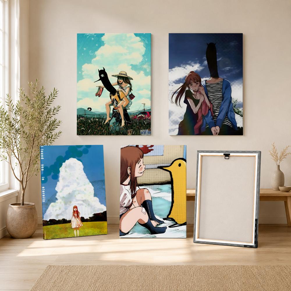 G-Goodnight Punpun Anime Gemäl – Canvas Wrap Ready Bewertung und Preis