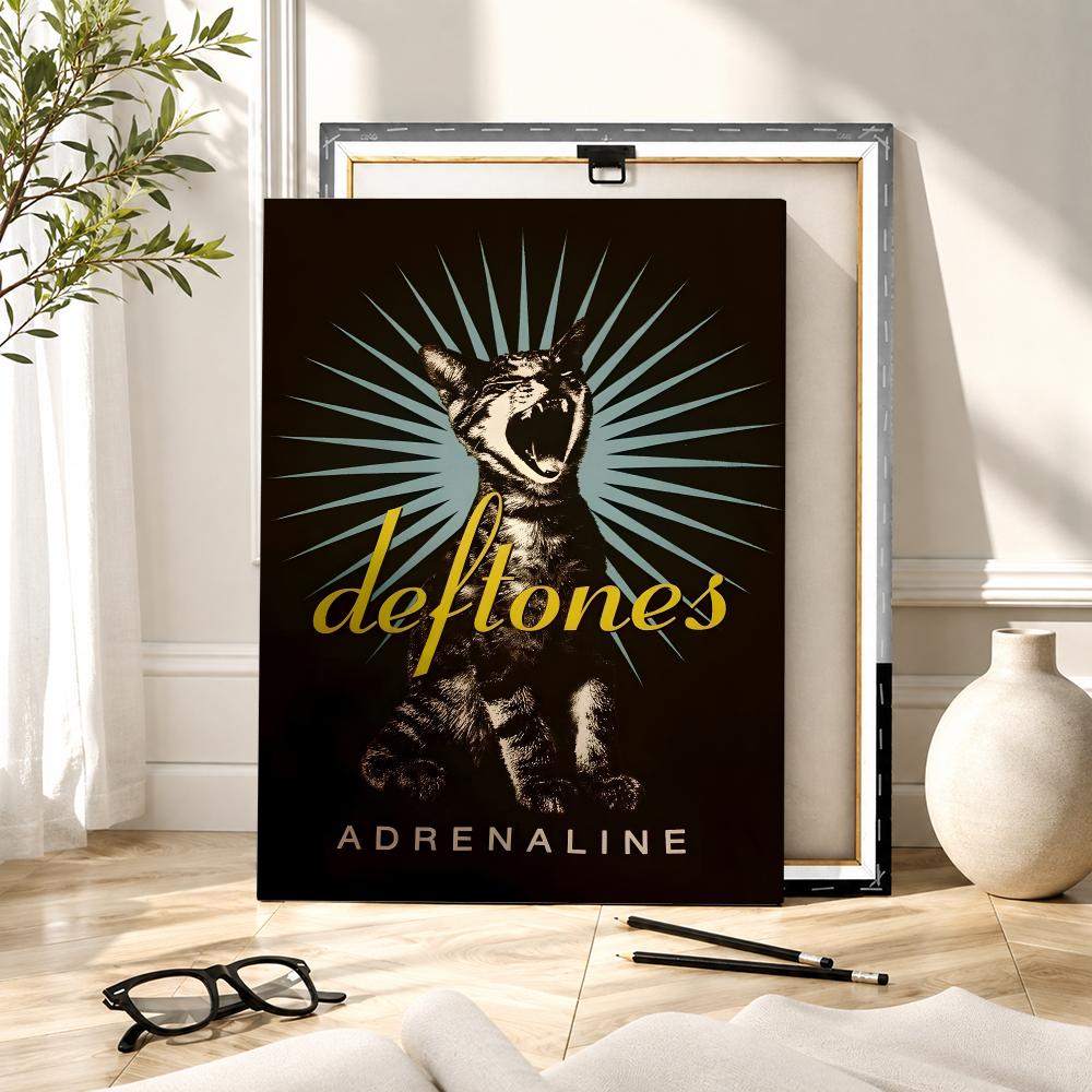 Rockband D-Deftones Gemälde Ka – Canvas Wrap Ready Bewertung und Preis