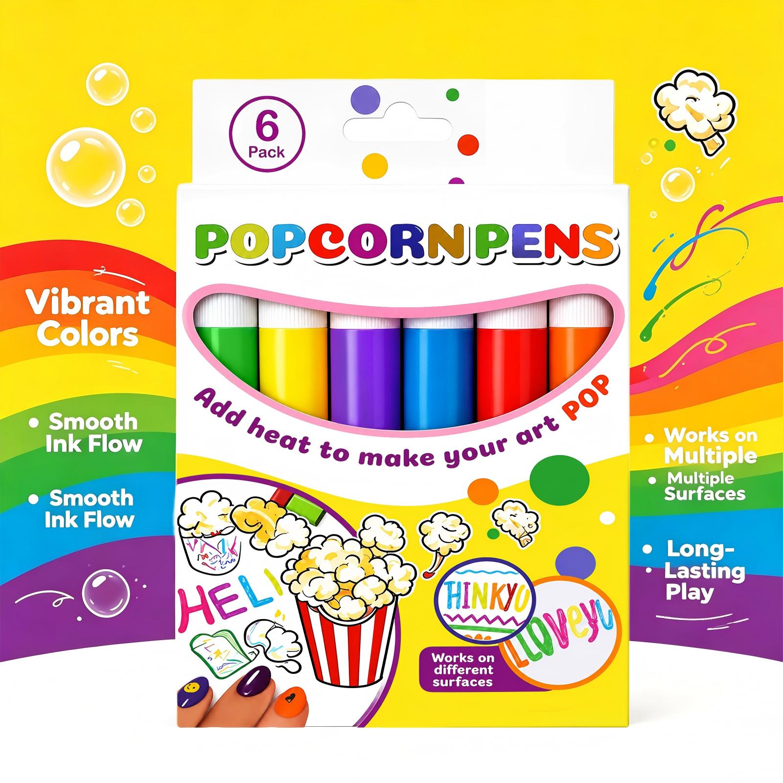 6 Stück Popcorn-Stifte für DIY – Copic Marker Sketch Bewertung und Preis