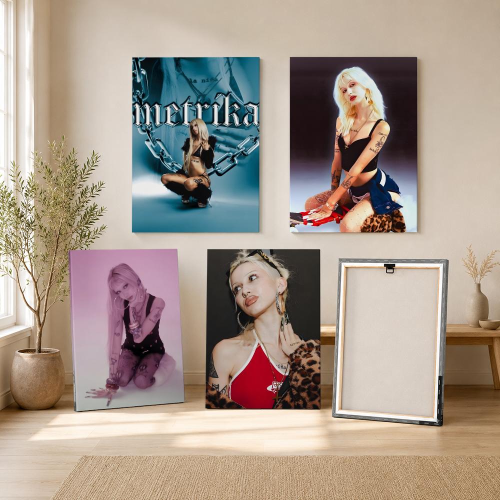 Rapper-Sänger M-Metrika Gemäld – Canvas Wrap Ready Bewertung und Preis