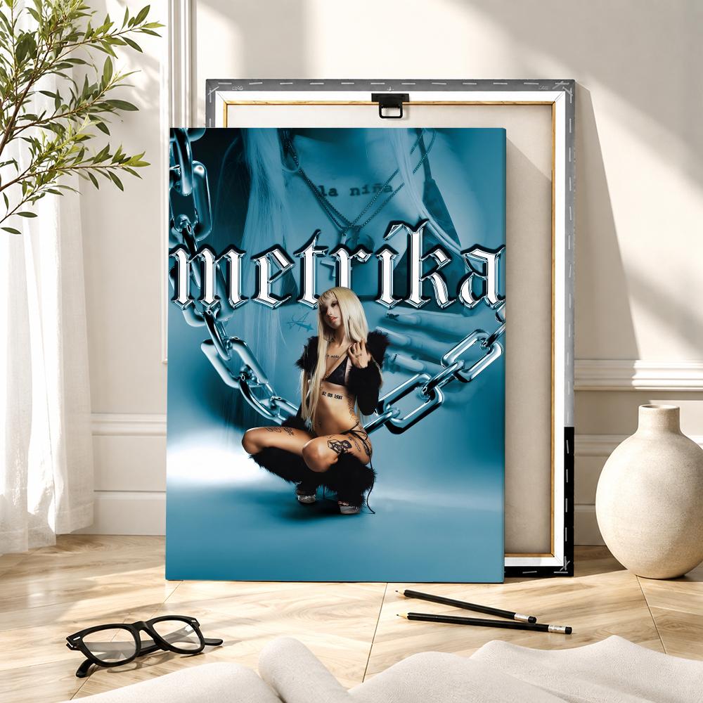 Rapper-Sänger M-Metrika Gemäld – Canvas Wrap Ready Bewertung und Preis