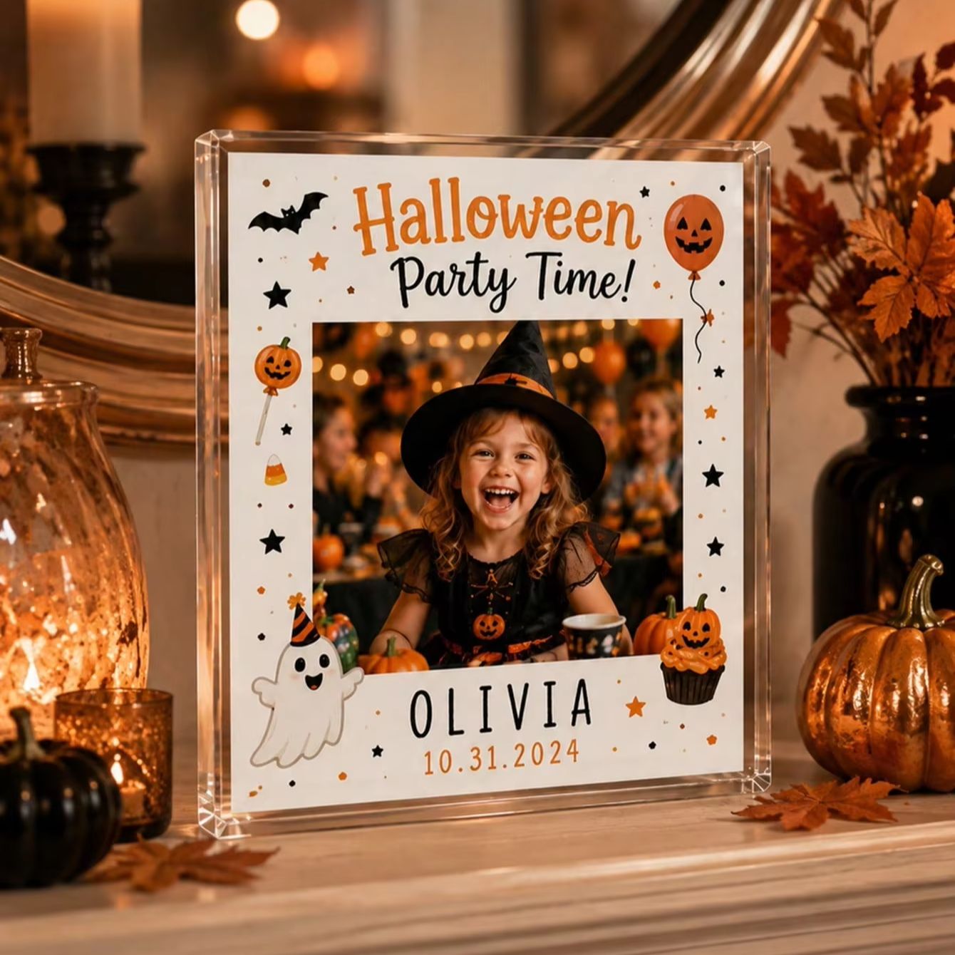 Individueller Halloween-Acryl- – Photo Acrylic Block Bewertung und Preis