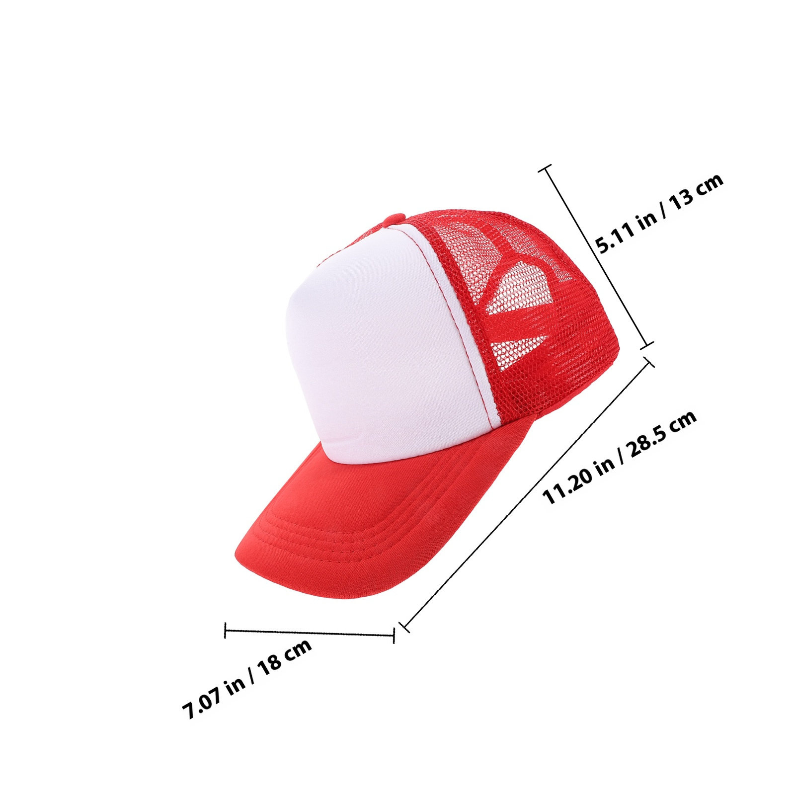 10 Stück Leere Mesh-Baseballka – Hat Sublimation Blank Bewertung und Preis