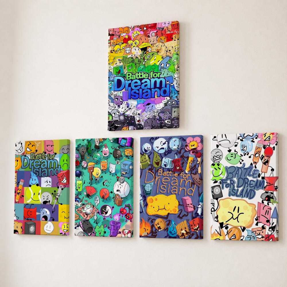 Bfdi B-Battle For Dream Island – Canvas Wrap Ready Bewertung und Preis