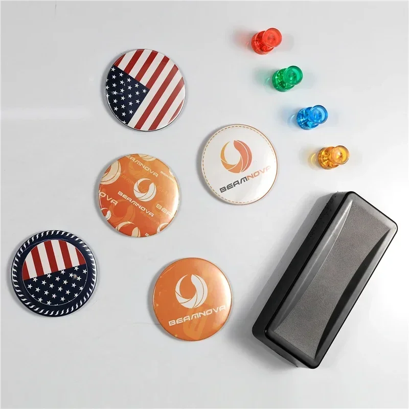Leere Weiche Magnetische Kühls – Button Badge Blank Bewertung und Preis