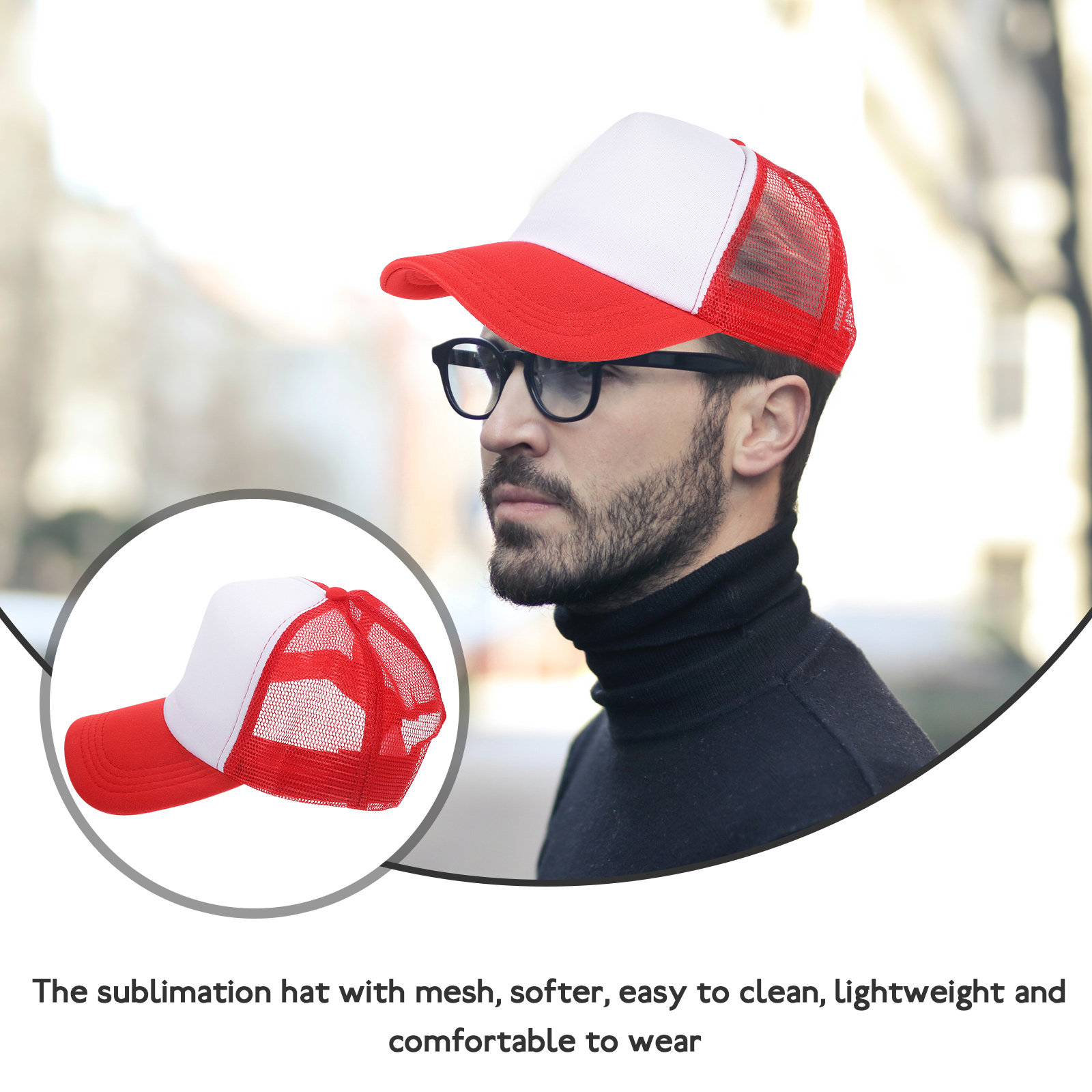 10 Stück Leere Baseballkappen, – Hat Sublimation Blank Bewertung und Preis