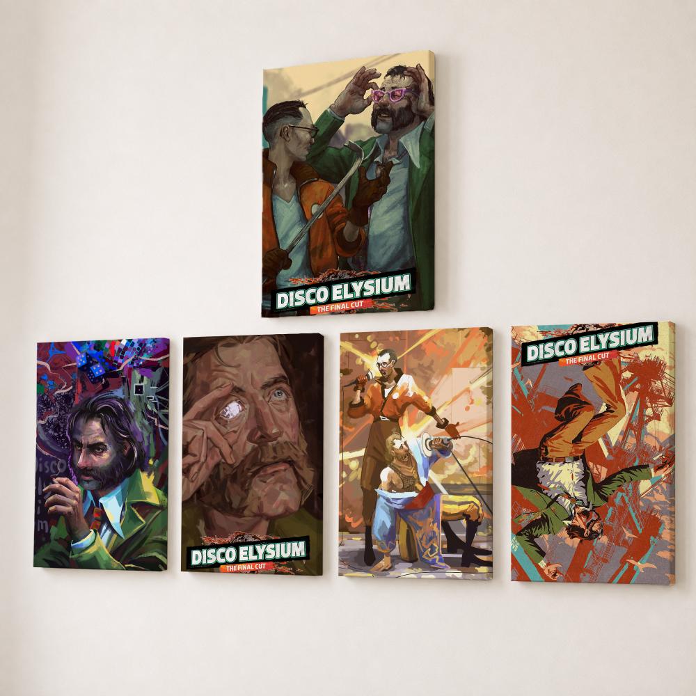 D-Disco Elysium Heißes Videosp – Canvas Wrap Ready Bewertung und Preis