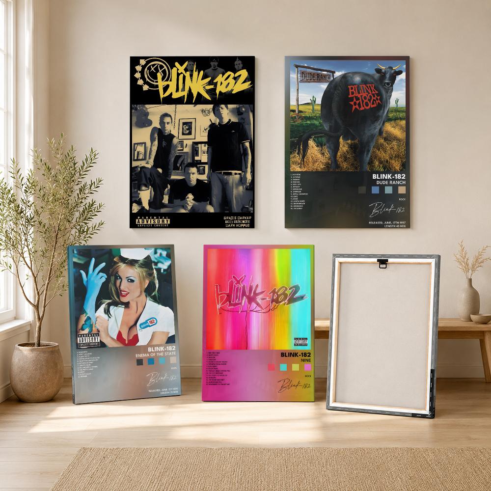 Rockband B-Blink 182 Gemälde K – Canvas Wrap Ready Bewertung und Preis