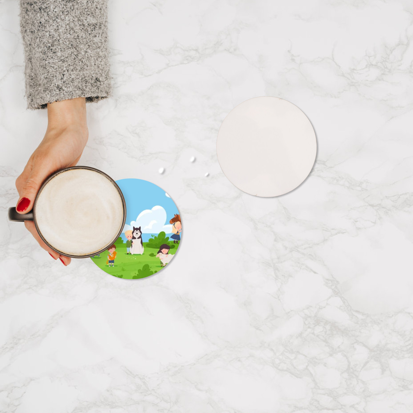 10 Stück Sublimations-Holzunte – Coaster Sublimation Blank Bewertung und Preis