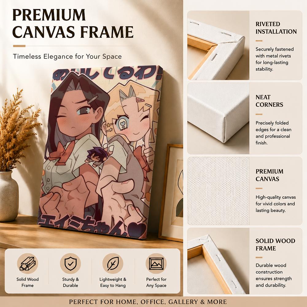 Anime „I Love A-Amy“ Gemälde K – Canvas Wrap Ready Bewertung und Preis